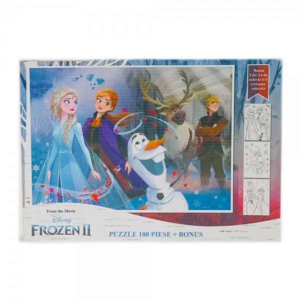 Puzzle 100 piese Frozen